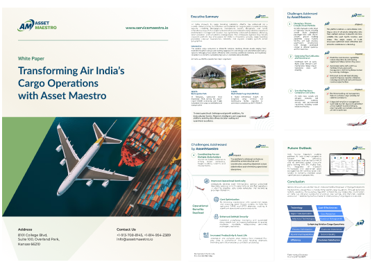 Transforming Airlines Industries with Asset Maestro